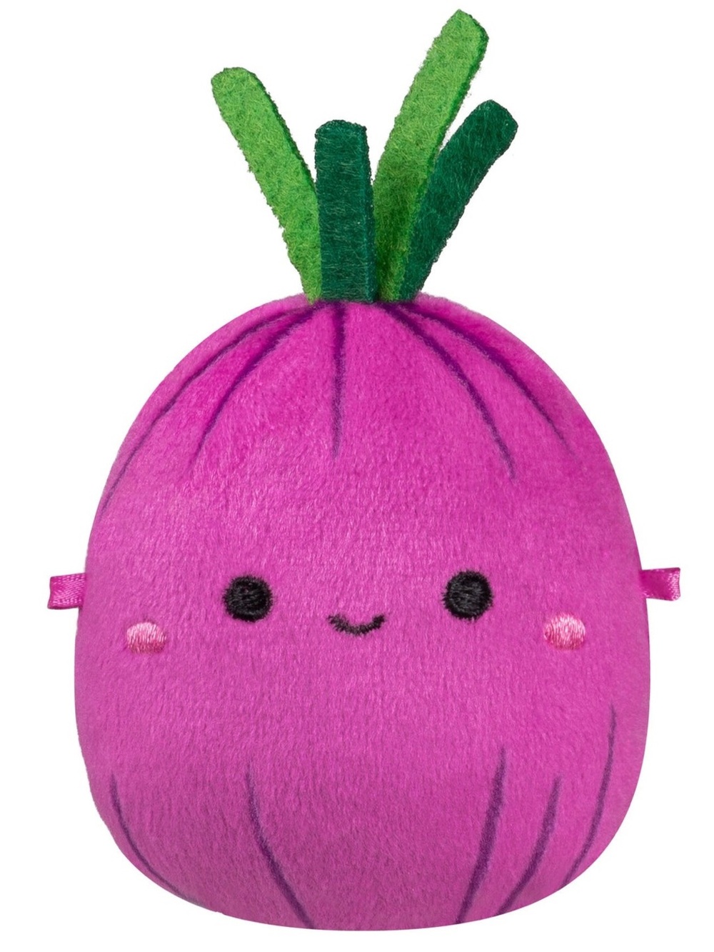 Micromallow Azizbek the Red Onion 2.5 Inch Soft Plush Squishmallow Keychain 🧅